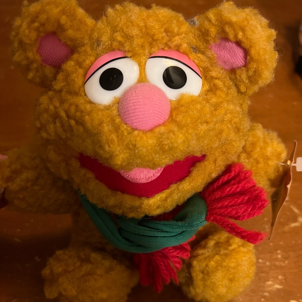 Vtg 1988 McDonalds Toy Jim Henson Baby Fozzie Bear Plush Stuffed Animal 8” NWT